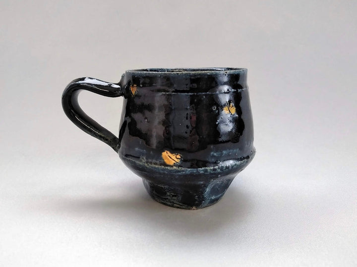 Blue Glazed dot Coffee Cup - Crafted By Kazuhito Yamamoto