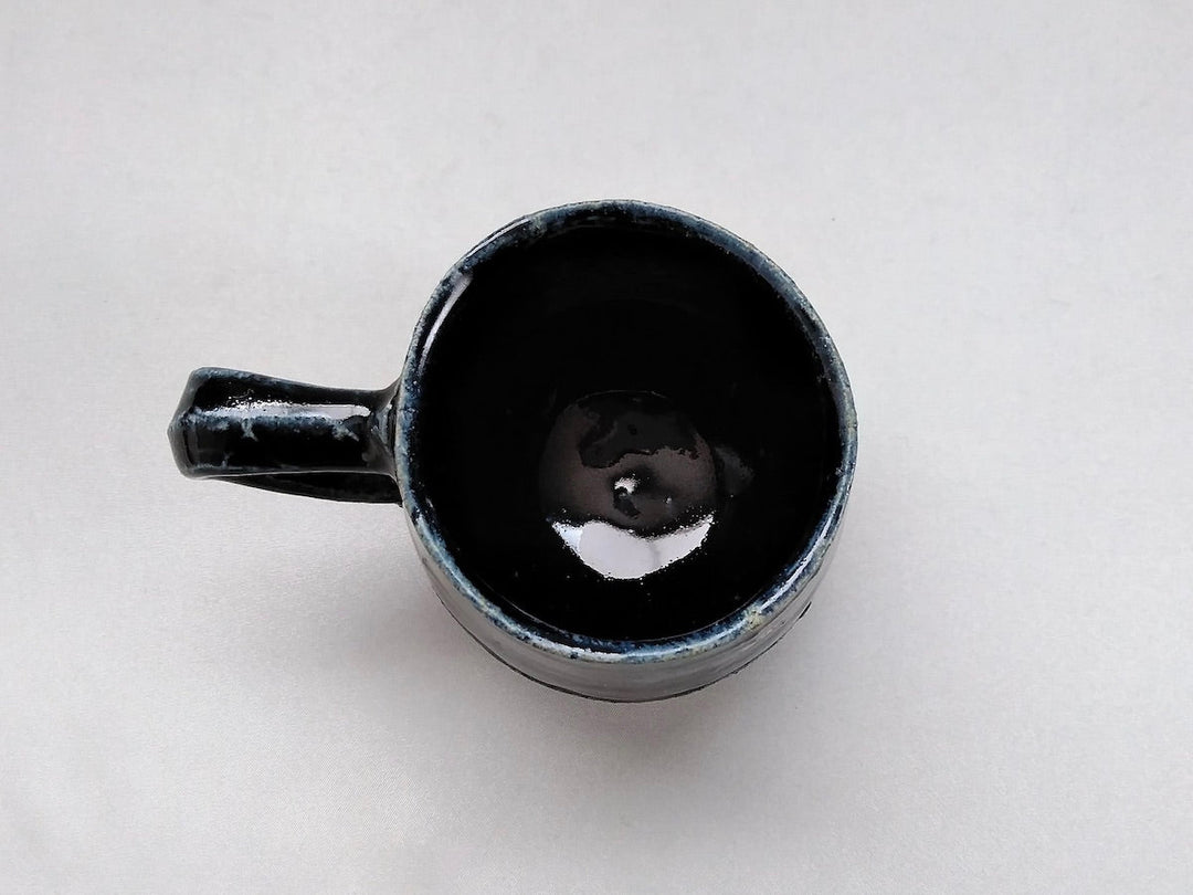 Blue Glazed dot Coffee Cup - Crafted By Kazuhito Yamamoto