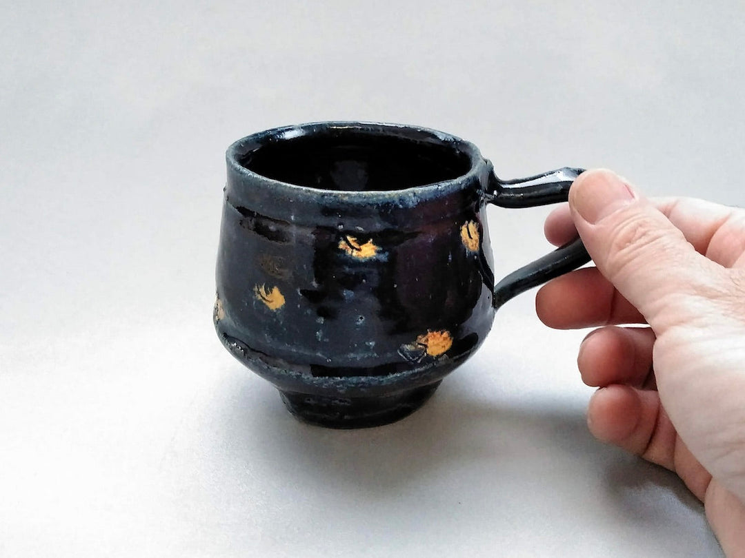 Blue Glazed dot Coffee Cup - Crafted By Kazuhito Yamamoto