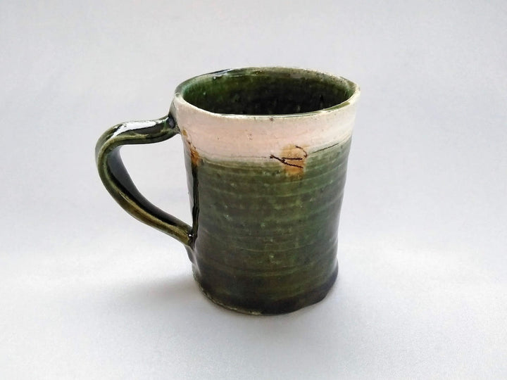 Oribe outside White Tea dot tube Mug - Crafted By Kazuhito Yamamoto