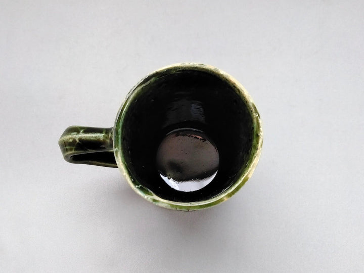 Oribe outside White Tea dot tube Mug - Crafted By Kazuhito Yamamoto