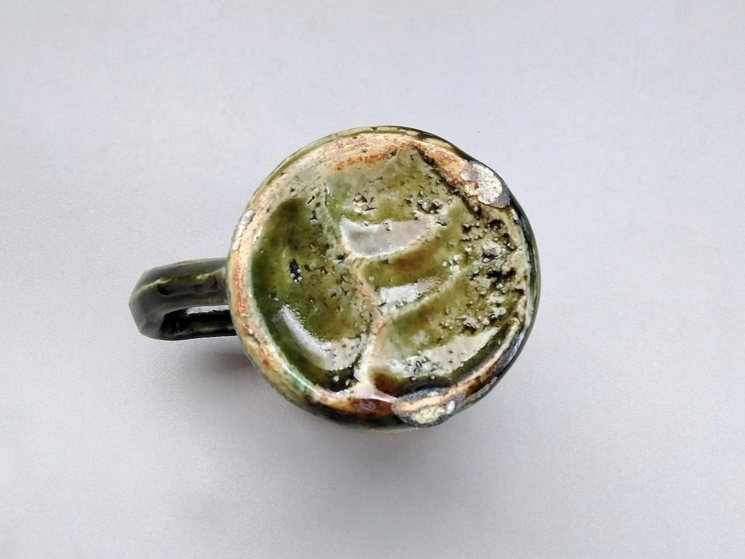 Oribe outside White Tea dot tube Mug - Crafted By Kazuhito Yamamoto