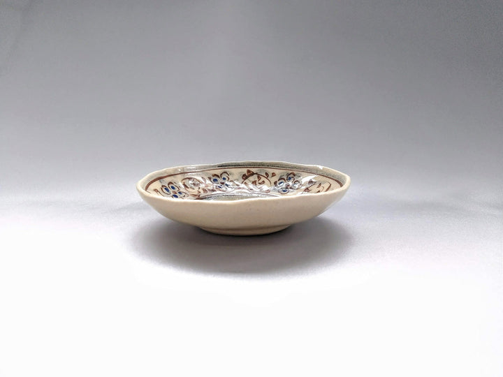 Annan Blue Arabesque 4-Inch Rim Bowl - Crafted By Masaaki Hibino