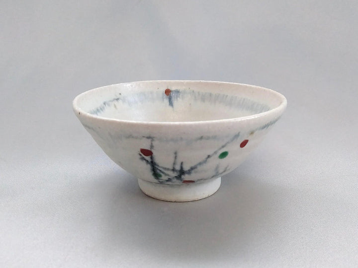 Ayomifukai Rice Bowl with Black line engraving - Crafted By Minami Kiln