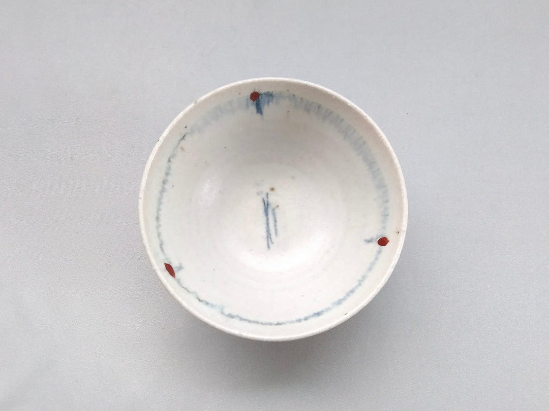 Ayomifukai Rice Bowl with Black line engraving - Crafted By Minami Kiln