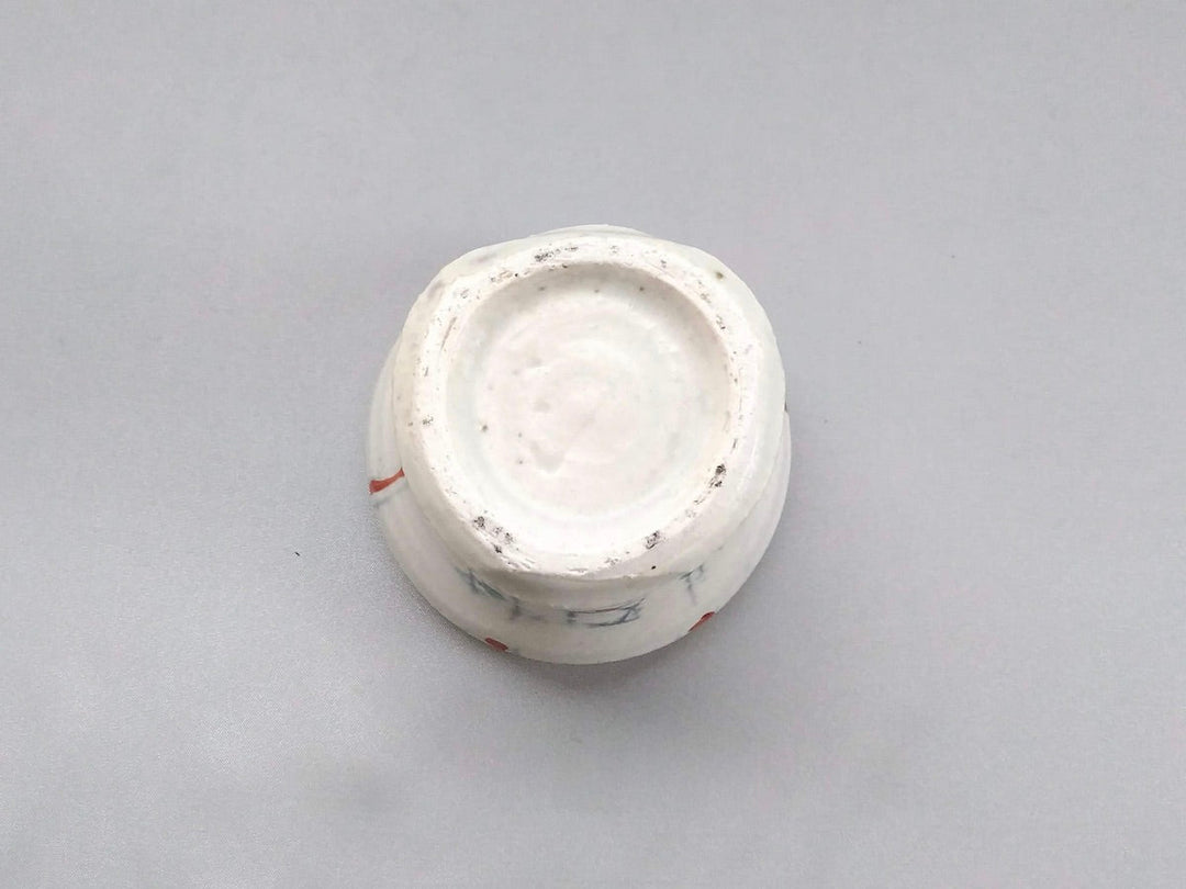 Ayomi Fukai deformed Tea Cup with Black line engraving - Crafted By Minami Kiln