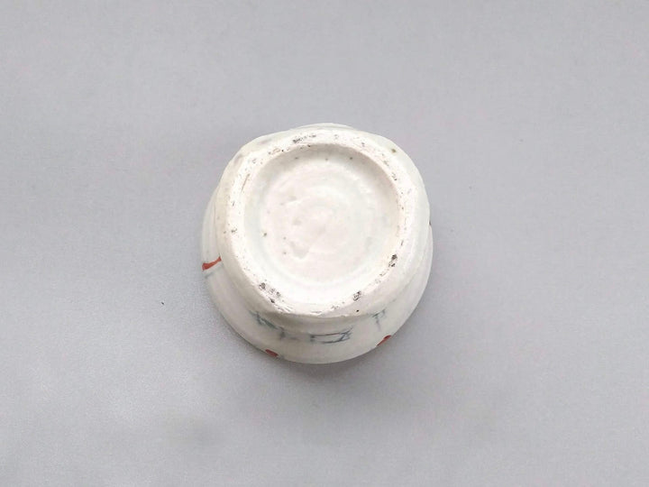 Ayomi Fukai deformed Tea Cup with Black line engraving - Crafted By Minami Kiln