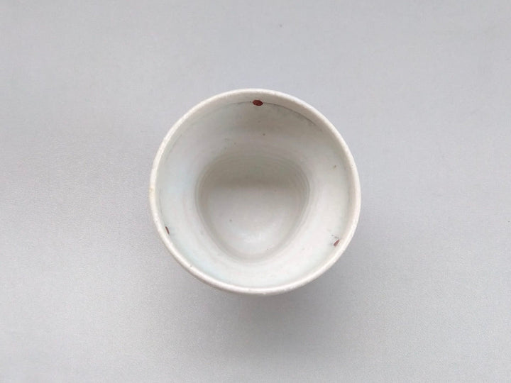 Ayomifukai modified Tea Cup with Red line engraving - Crafted By Minami Kiln