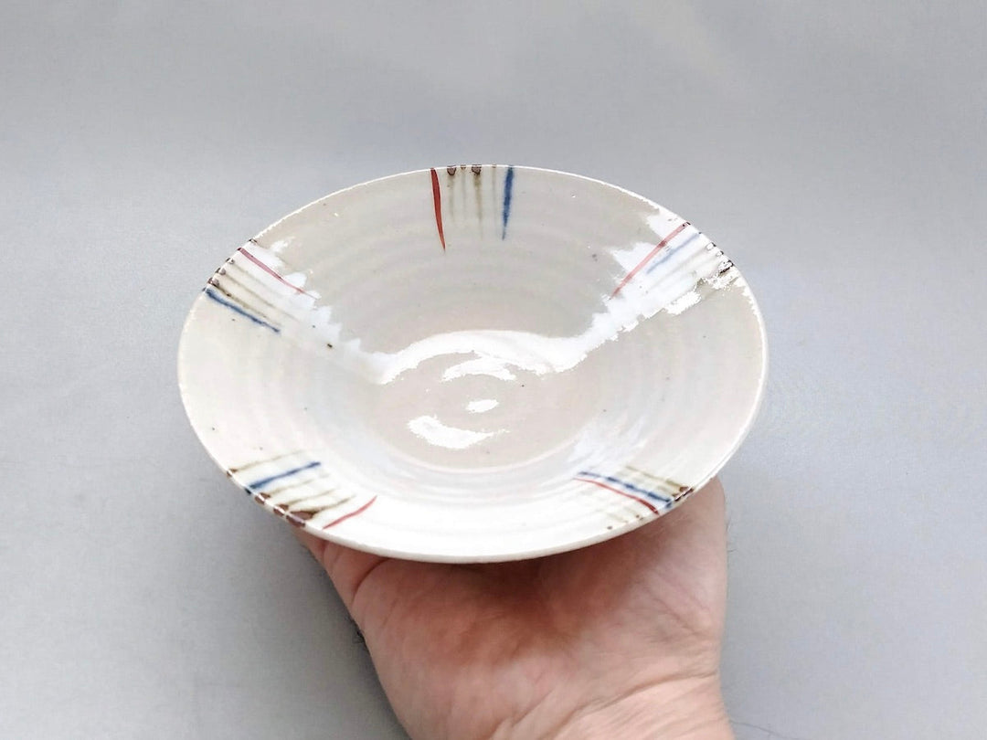 RanTokusa 5-Sun Shallow Pot - Crafted By Minami Kiln