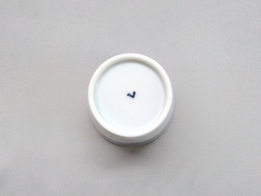 Sometsuke Striped Soba Cup - Crafted By Jusen Kiln