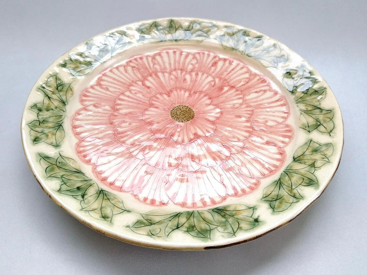 Peony Flower dInside Plate - Crafted By Yoshihei Kato