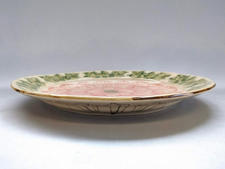 Peony Flower dInside Plate - Crafted By Yoshihei Kato