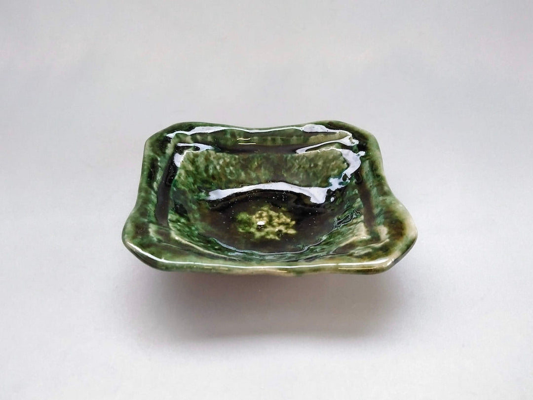 Oribe Square Square Small Bowl - Crafted By Hiroyuki Oguri