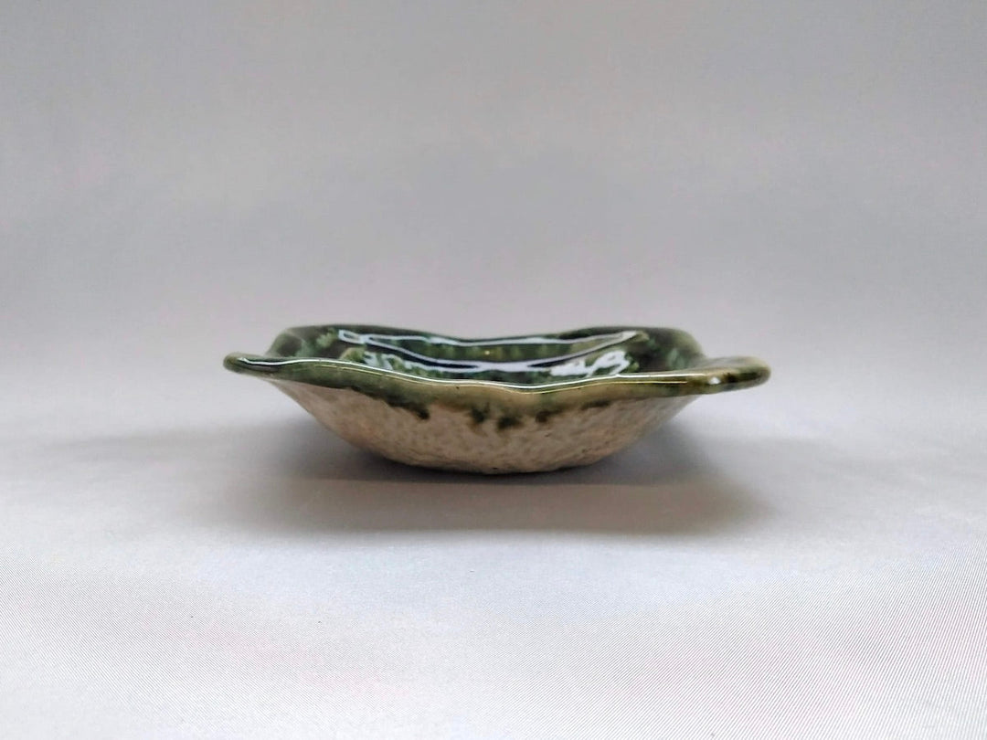 Oribe Square Square Small Bowl — Hand-Glazed Japanese Pottery by My Store