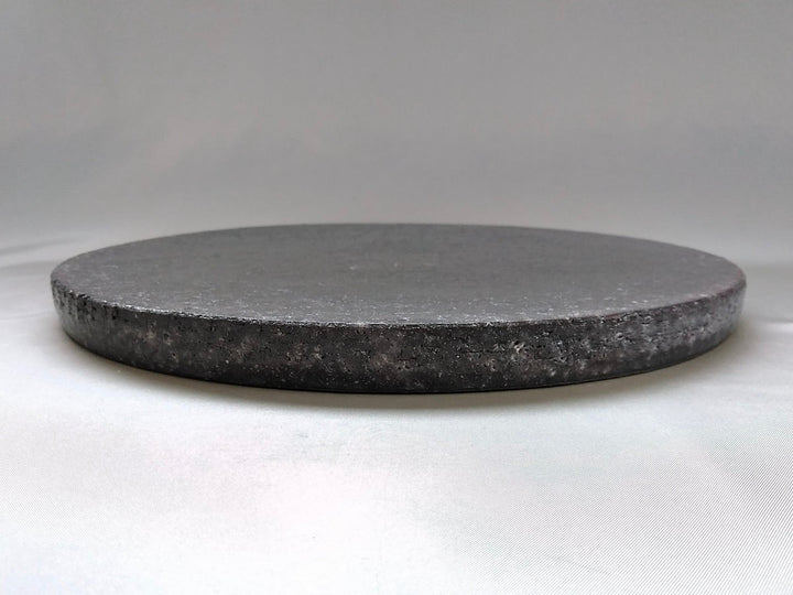Black karagi marudai dish Medium - Crafted By Masahiro Kumagai