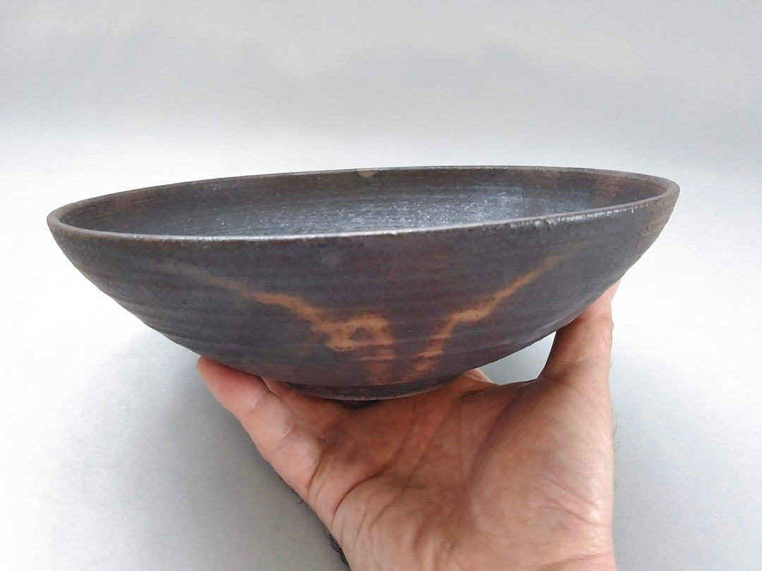 Round Bowl Black L - Crafted By Yoichi Yajima