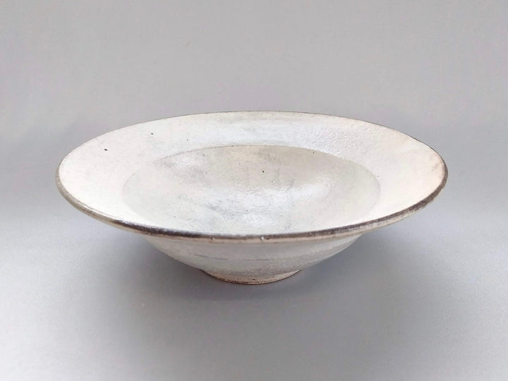 Rim Bowl White Slip L - Crafted By Yoichi Yajima