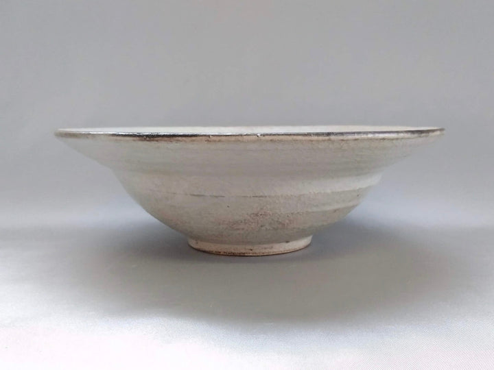 Rim Bowl White Slip L - Crafted By Yoichi Yajima
