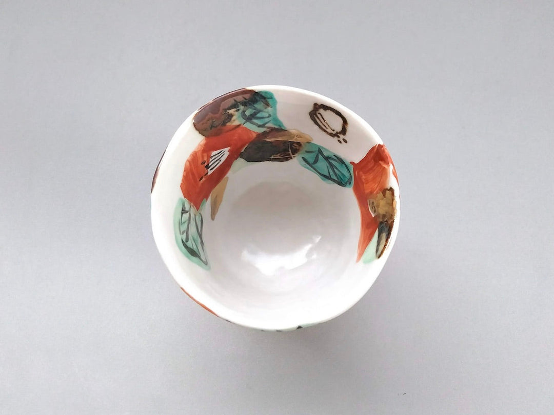 Colored Camellia Long Tea Cup - Crafted By Hitori Wada