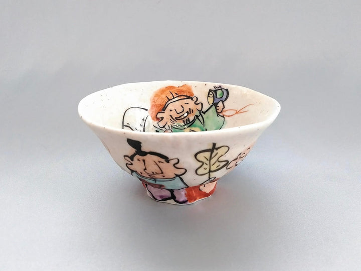 Colored Rice Bowl of the Seven Lucky Gods - Crafted By Hitori Wada
