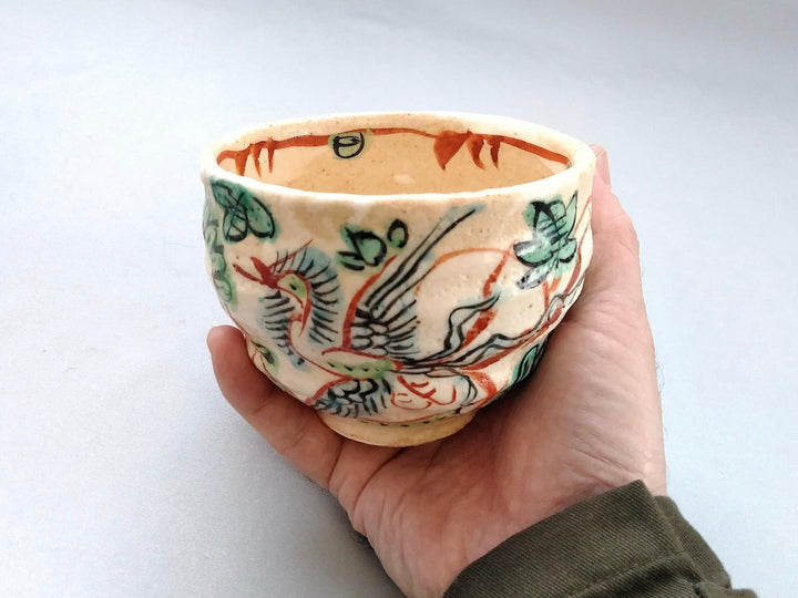 Colored Peony phoenix Round pump - Crafted By Hitori Wada