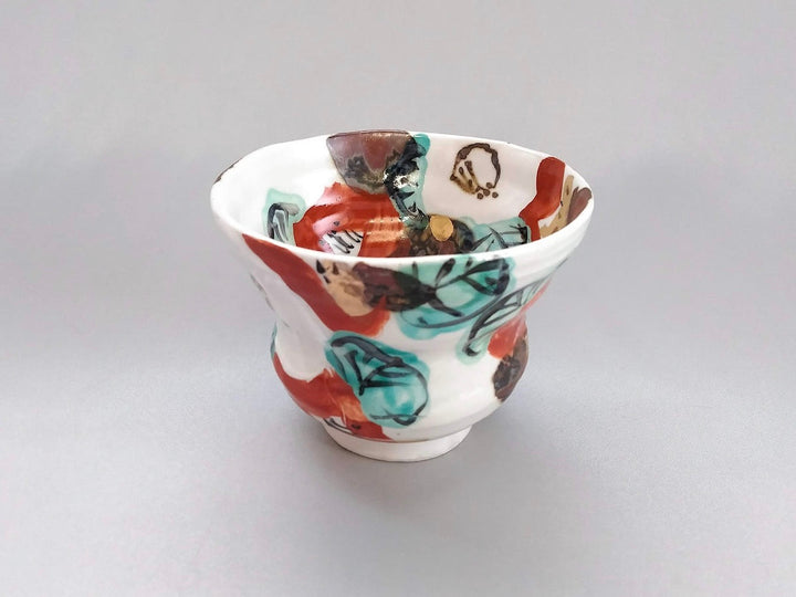 Colored Camellia neck pump out - Crafted By Hitori Wada