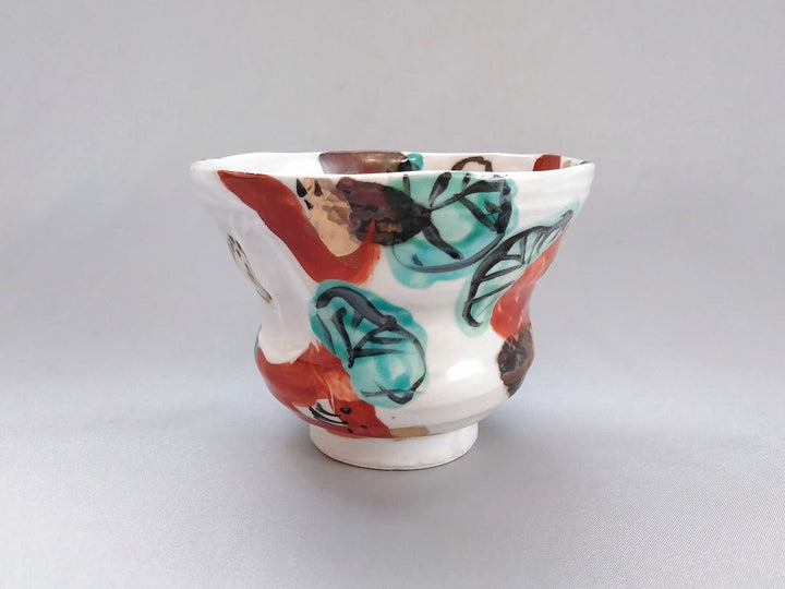 Colored Camellia neck pump out - Crafted By Hitori Wada