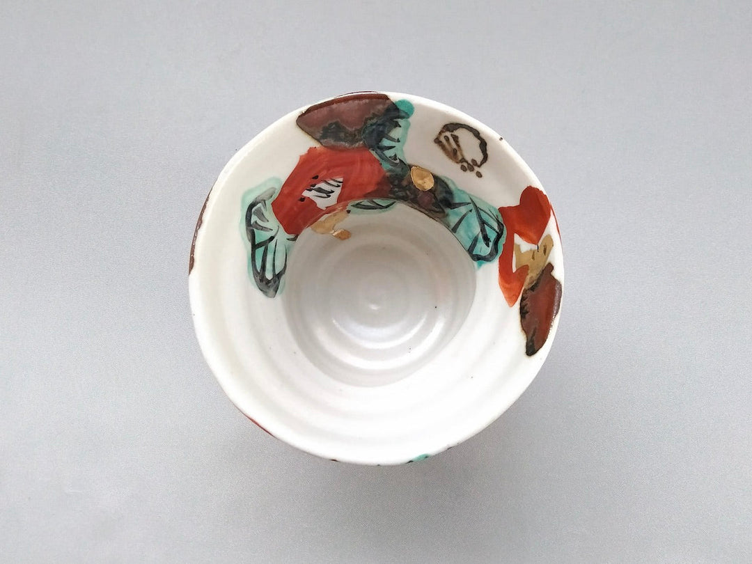 Colored Camellia neck pump out - Crafted By Hitori Wada