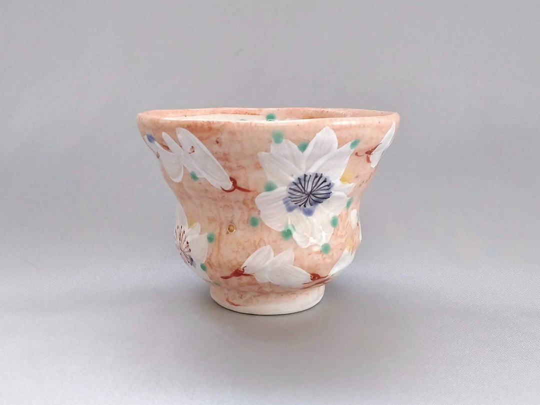 Light Ink cherry blossom neck pumped out - Crafted By Hitori Wada
