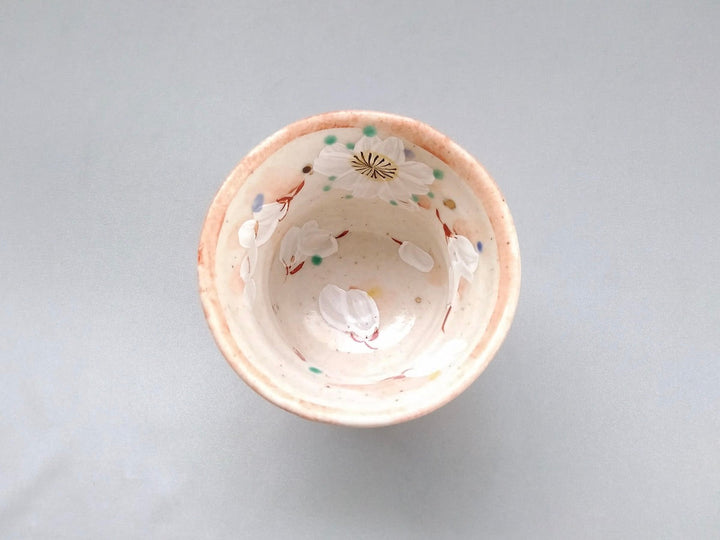Light Ink cherry blossom neck pumped out - Crafted By Hitori Wada