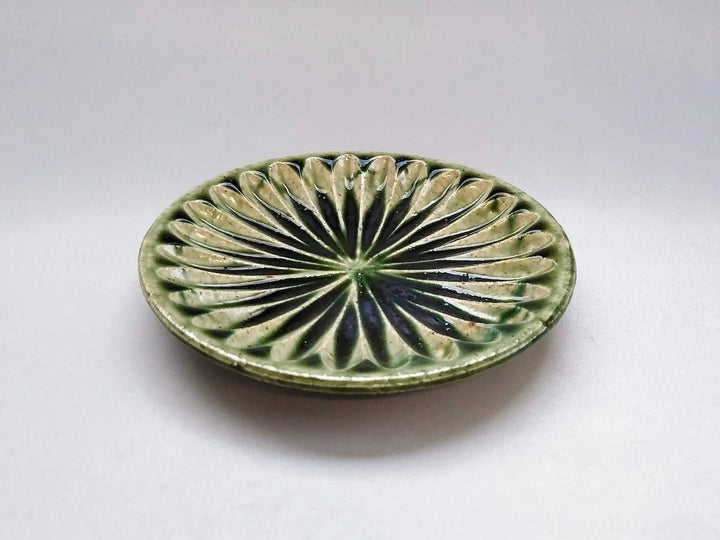 Oribe Ridged 5-Sun Plate - Crafted By Renji Nakagaki