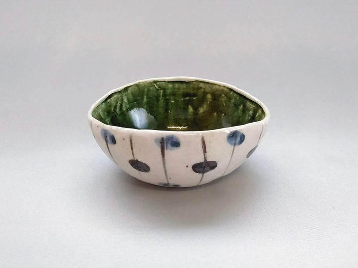 Oribe Tamasudare Egg Bowl Small — Hand-Glazed Japanese Pottery by My Store
