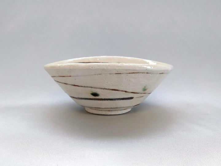 Oribe Komasuji Deflection Small Bowl - Crafted By Renji Nakagaki