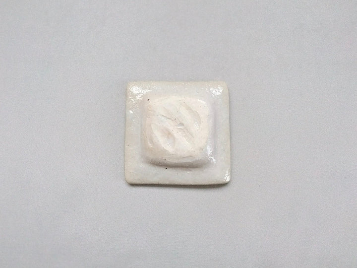2-Sun Square Plate Oribe - Crafted By Masaaki Hibino