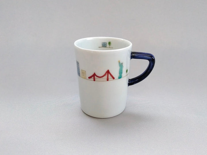 Sanpo America Drum Mug S Blue - Crafted By Ippo Kiln