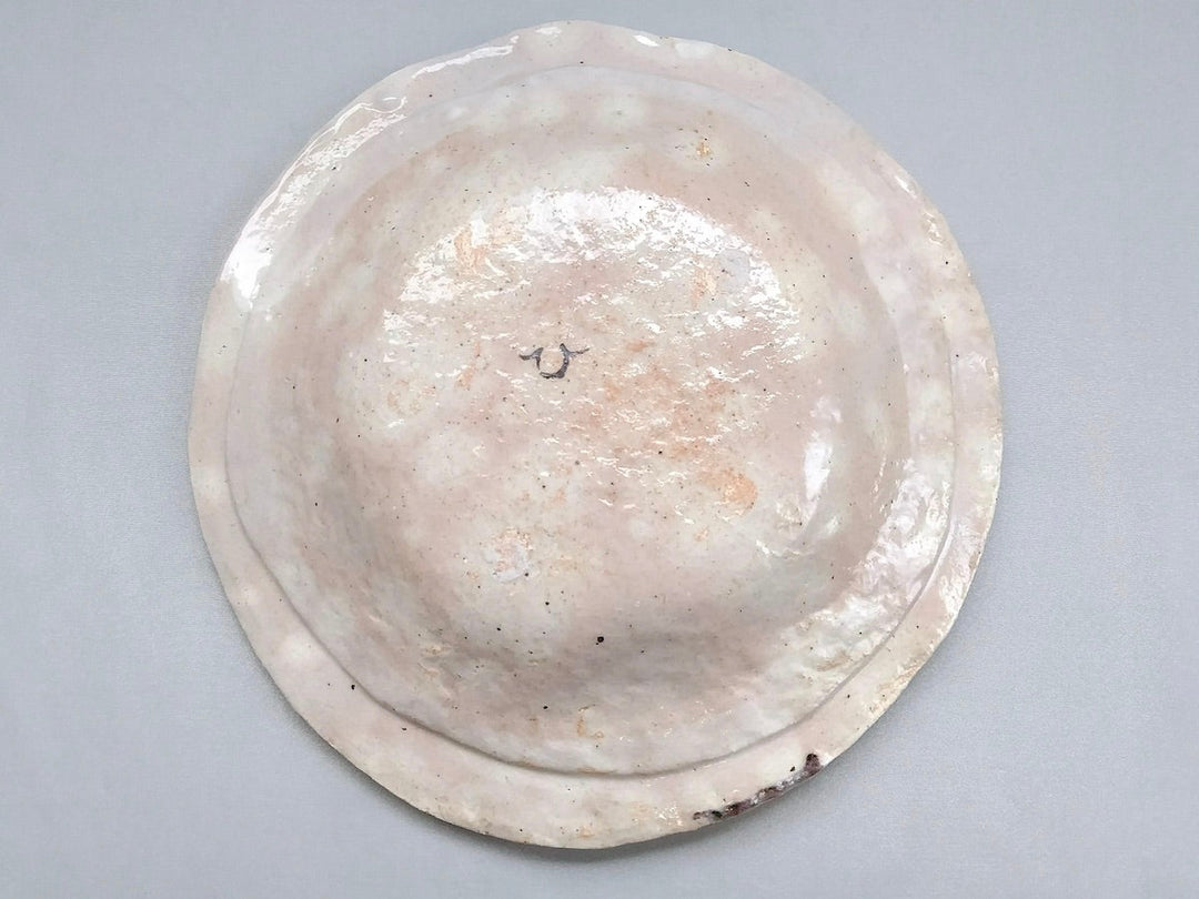 Oribe rope Pattern geometric Pattern Pasta Plate - Crafted By Hiroshi Sato