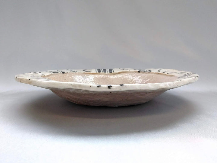 Geometric Pattern Pasta Plate - Crafted By Hiroshi Sato