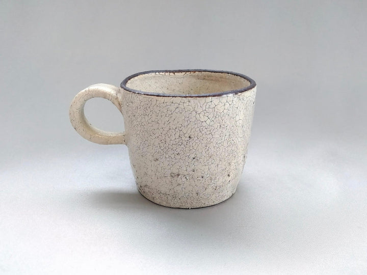 White Slip Mug - Crafted By Mikiyo Nakagawa