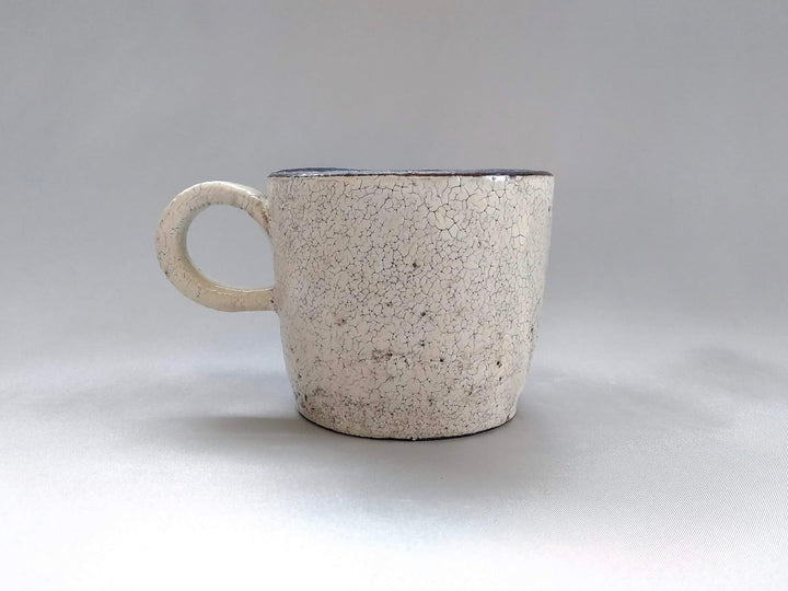 White Slip Mug - Crafted By Mikiyo Nakagawa