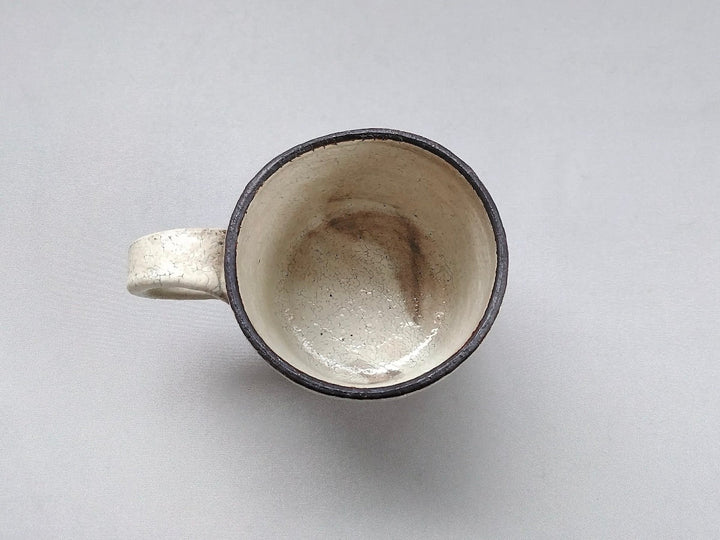 White Slip Mug - Crafted By Mikiyo Nakagawa