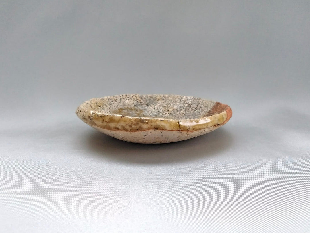 Hagi Ash Glazed Small Plate - Crafted By Take Kuroda