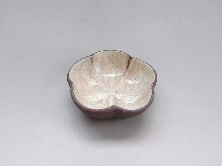 5 Plates of White Slip Flowers - Crafted By Mikiyo Nakagawa