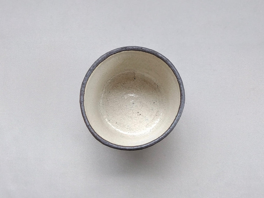 White Slip Soba Cup - Crafted By Mikiyo Nakagawa