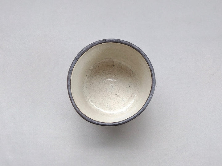 White Slip Soba Cup - Crafted By Mikiyo Nakagawa