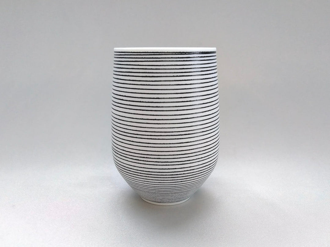 Black gosu Inlaid Wine Glass - Crafted By Riso Kiln