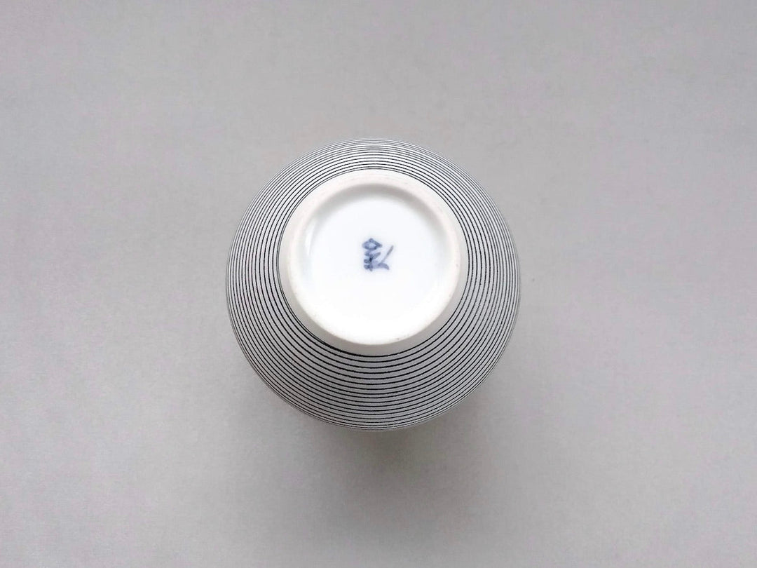 Black gosu Inlaid Wine Glass - Crafted By Riso Kiln