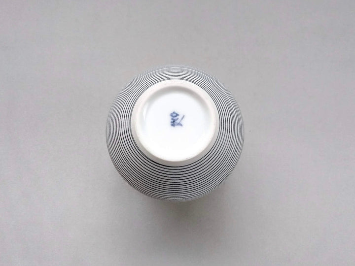 Black gosu Inlaid Wine Glass - Crafted By Riso Kiln