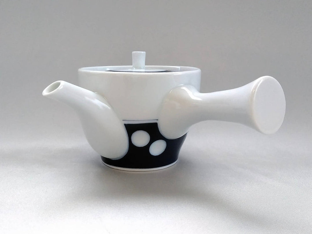 Polka Dot Y TeaPot - Crafted By Jusen Kiln