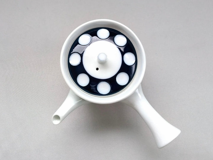 Polka Dot Y TeaPot - Crafted By Jusen Kiln