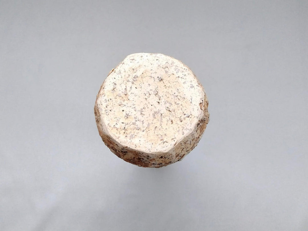Hagi Ash Glazed Vase - Crafted By Take Kuroda